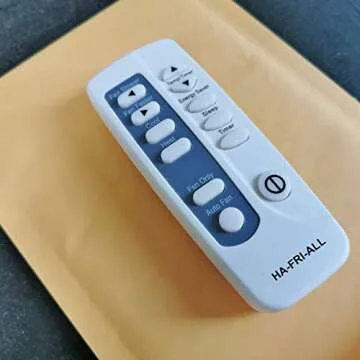Replacement for Frigidaire Air Conditioner Remote Control