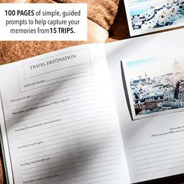 Duncan & Stone Travel Journal for Memorable Adventures