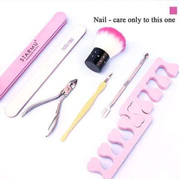 Nail Soaking Bowl, 2PCS Soak Off acrylic nail Art powder gel polish remover Bowl with Triangle Cuticle Peeler and Stainless Steel Cuticle Pusher, Soaker Tray Manicure Set Spa Tool