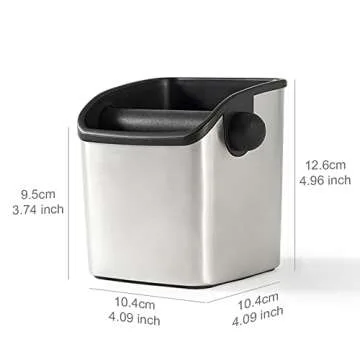 Buy CAFEMASY Espresso Grounds Knock Box for Perfect Coffee Experience