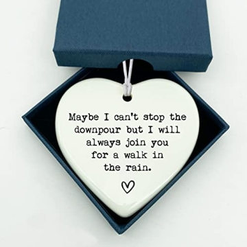 Heart Keepsake Gift for Friendship & Tough Times