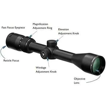 Vortex Optics Diamondback 3.5-10x50 Second Focal Plane Riflescope - Dead-Hold BDC Reticle