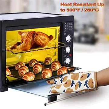 Stylish Oven Mitts and Potholders Set for All Cooking Needs