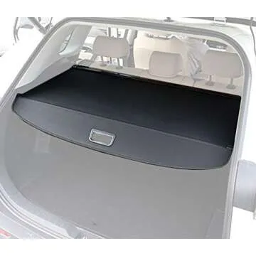 kaungka Cargo Cover Compatible with 2019 2020 2021 2022 2023 toyota rav4 Retractable Trunk Shielding Shade (Black)