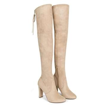 Kassie Daniela Women's Stylish Over The Knee High Boots