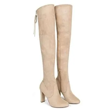 Kassie Daniela Women's Stylish Over The Knee High Boots