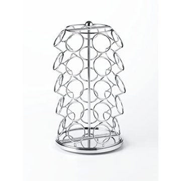 Stylish Nifty K-Cup Holder with 360-Degree Rotation