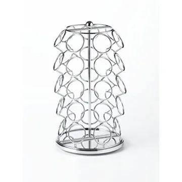 Stylish Nifty K-Cup Holder with 360-Degree Rotation