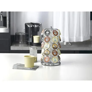 Stylish Nifty K-Cup Holder with 360-Degree Rotation