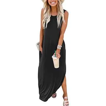 ANRABESS Stylish Maxi Dress for Summer Outings