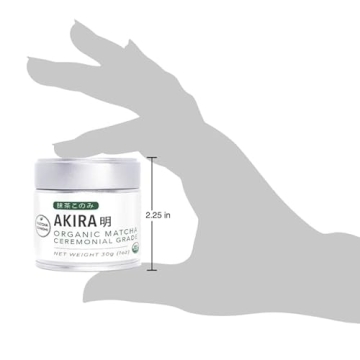 Akira Matcha Organic Ceremonial Grade Green Tea 30g