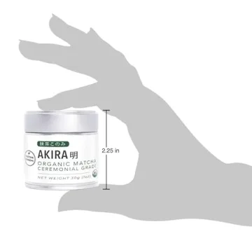 Akira Matcha Organic Ceremonial Grade Green Tea 30g