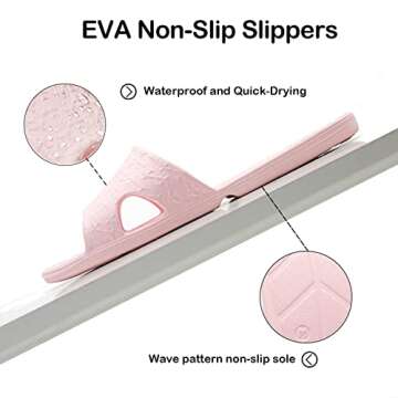 Anmerl Portable Foldable Travel Slippers for All Ages