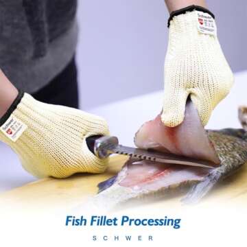 Schwer SlicePro A9 Cut Resistant Gloves for Kitchen Safety