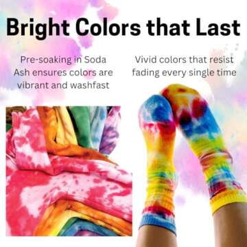 Jacquard Large Tie Dye Kit for Kids and Adults, Pre-Measured, Highly Concentrated Procion MX Dye Colors in Magenta, Turquoise, and Yellow, Soda Ash Dye Fixer Included, Dyes up to 15 Shirts
