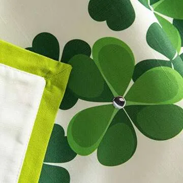 St. Patrick's Day Shamrock Table Runner by Cassiel Home