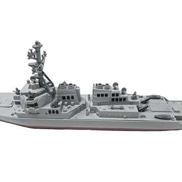 Toy Aircraft Carrier Submarine and Battleship Destroyer Combo with 8 Mini Fighter Jets
