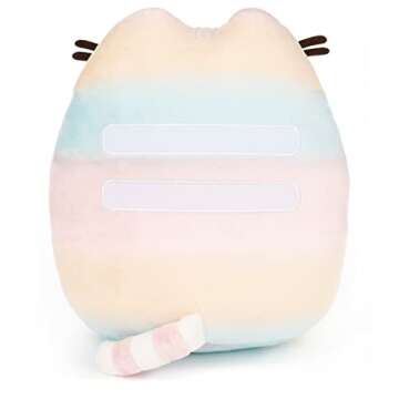 Gund Pusheen Rainbow Ombre Plush, Stuffed Animal for Ages 8 and Up, Rainbow, 9.5”