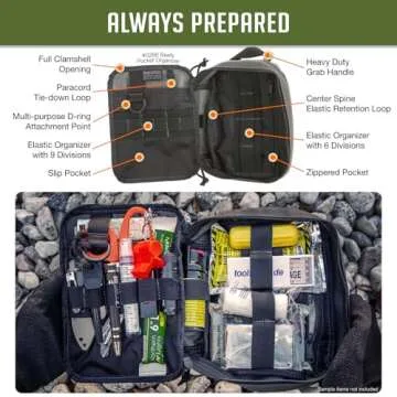 MAXPEDITION Beefy Pocket Organizer (Wolf Gray) Compact, MOLLE-Compatible, 1000D Nylon Tactical EDC Pouch, Everyday Carry Tool Pouch & Gear Storage for Outdoor, Tactical, Survival, 0266W