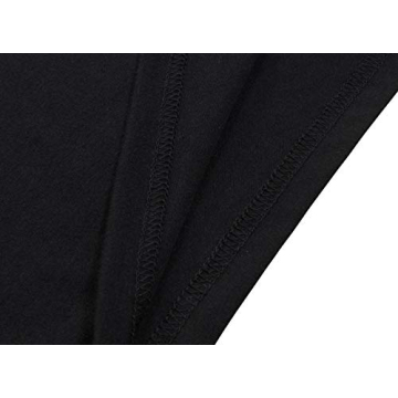 Berydress Women's Sexy Deep V-Neck 3/4 Sleeve Draped Belted Sheath Nightout Party Work Faux Wrap Dress (S, 6083-Black)