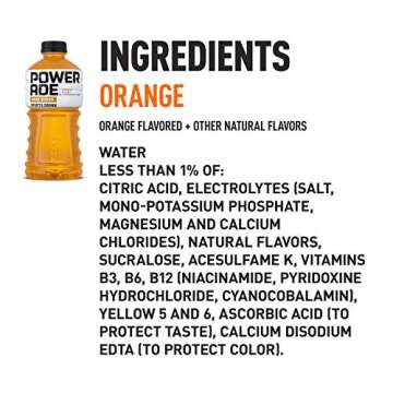 POWERADE ZERO Orange, 32 fl oz