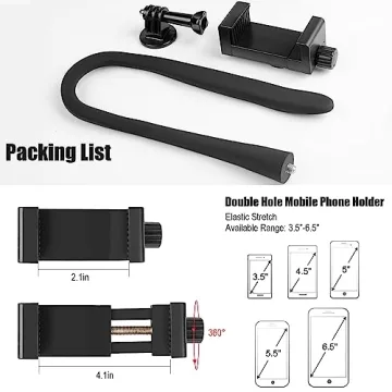 Taisioner Flex Mount Holder for Smartphone & GoPro