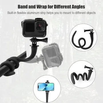 Taisioner Flex Mount Holder for Smartphone & GoPro