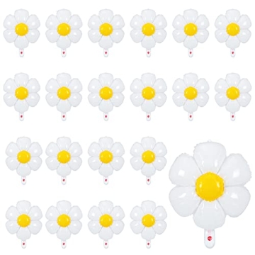 Vibrant 21 Pcs Flower Balloons for Every Celebration