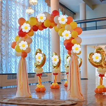 Vibrant 21 Pcs Flower Balloons for Every Celebration