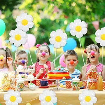 Vibrant 21 Pcs Flower Balloons for Every Celebration