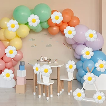 Vibrant 21 Pcs Flower Balloons for Every Celebration
