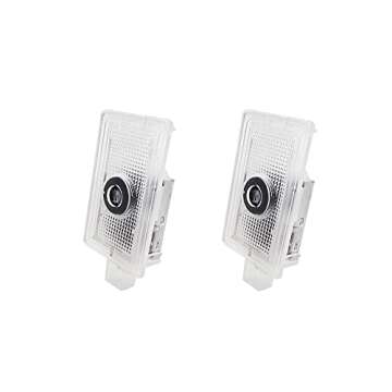 通用 Car Door Logo Lights Courtesy LED Projector Lamps Accessories Compatible for Charger 2012-present