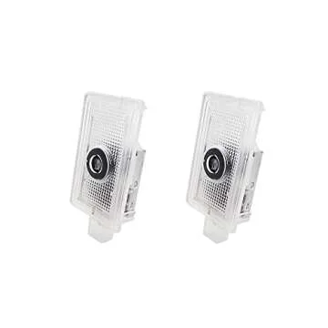 通用 Car Door Logo Lights Courtesy LED Projector Lamps Accessories Compatible for Charger 2012-present