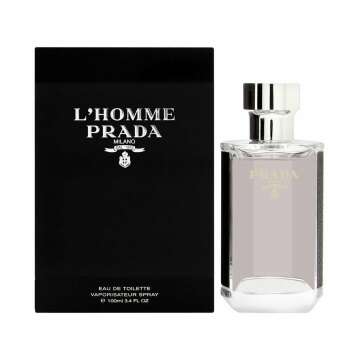 Prada L'Homme Eau De Toilette 3.4 oz for Men