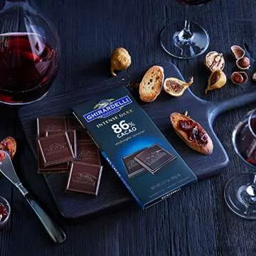 Ghirardelli 86% Cacao Dark Chocolate Bar, 6 Pack
