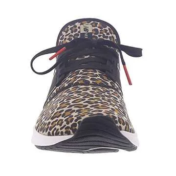 New Balance Women's FuelCore Nergize Sport V1 Sneaker, Leopard/Black, 12 Wide