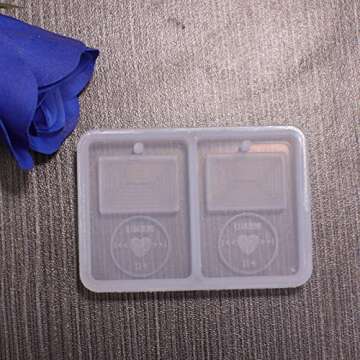 Diarypiece Silicone Mold for Unique Jewelry & Crafts