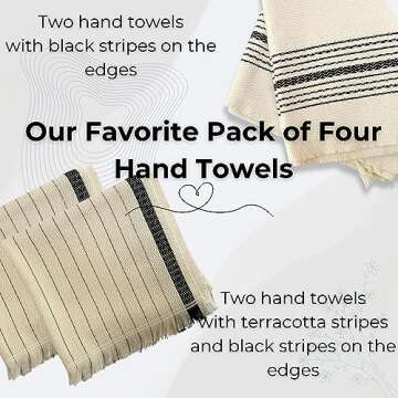 The Loomia Turkish 100% Cotton Blanket and Hand Towel Set of Four Bundle Housewarming Gift