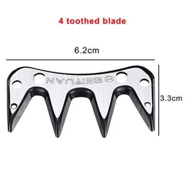 FUYUAN Sheep Shears Blades - Universal 13-Tooth Replacement