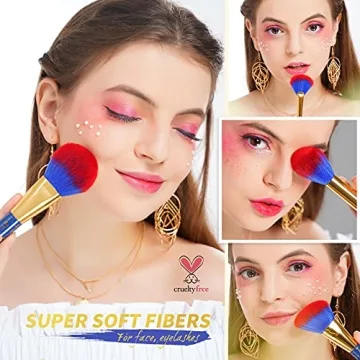 Docolor 19Pcs Makeup Brush Set Premium Gift for All