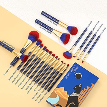 Docolor 19Pcs Makeup Brush Set Premium Gift for All
