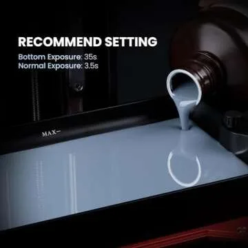 ELEGOO Standard Photopolymer Resin LCD UV-Curing Resin 405nm 3D Printer Resin for Mars Saturn Jupiter MSLA DLP LCD 3D Printing Beige 1000g