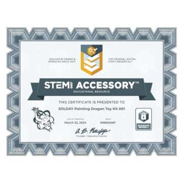 Creative SOLDAY Paint Your Own Dragon Kits for Kids