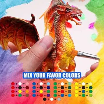 Creative SOLDAY Paint Your Own Dragon Kits for Kids