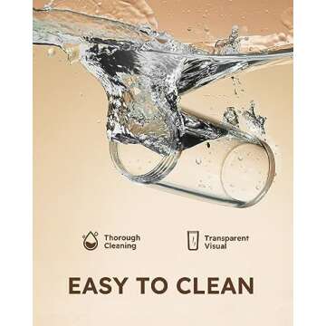 Sangcon Gravity Electric Salt and Pepper Grinder Set - 9oz Rechargeable