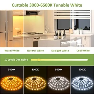 Shop NOVOSTELLA Dimmable 20ft Tunable White LED Strip