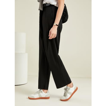 UBFEN Women's Retro Sneakers Stylish Comfortable White Grey