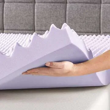 Comfortable King Memory Foam Mattress Topper for Soothing Sleep