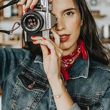 Yoosteel Gold Filled Initial Bracelets for Women