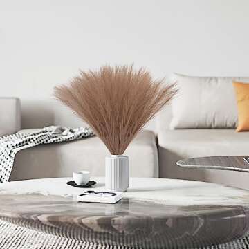 Exquisite Faux Pampas Grass Decor for Elegant Homes